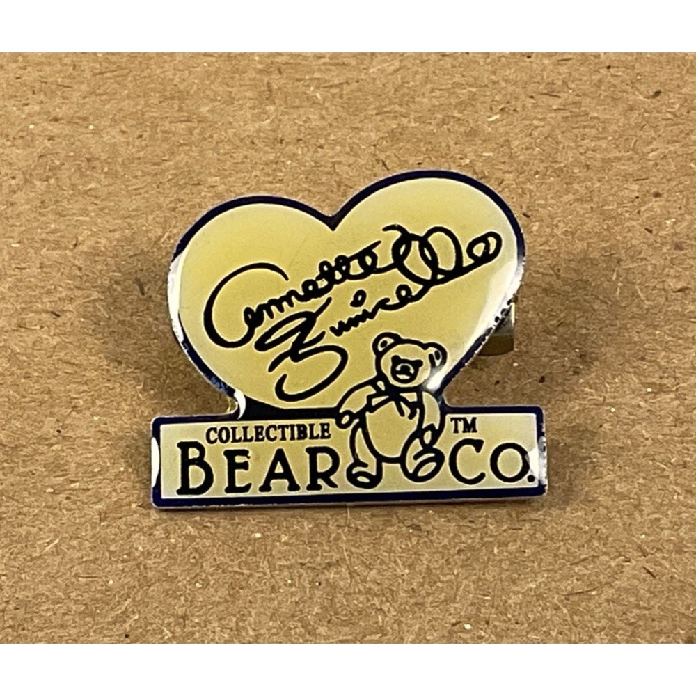 Vintage Annette Funicello Collectible Bear Co. Lapel Pin Badge